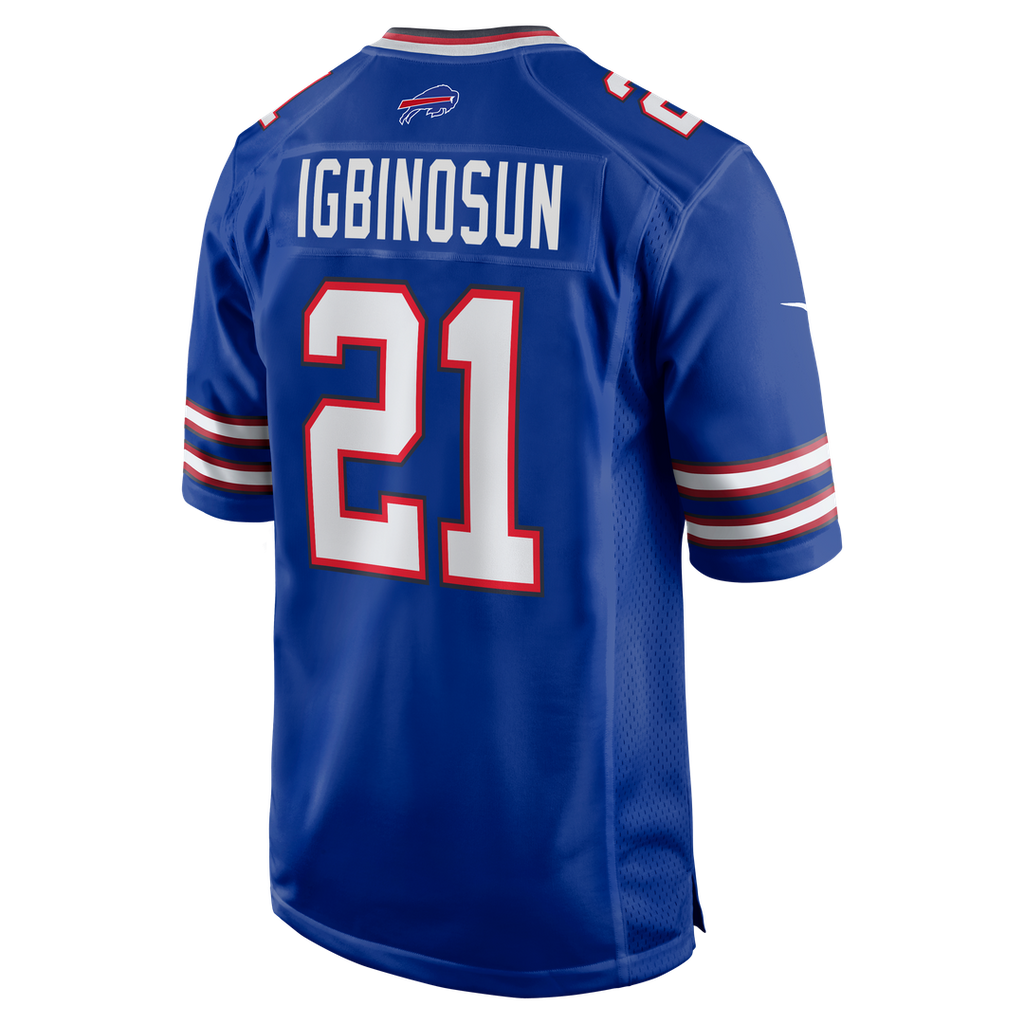 Davison Igbinosun Buffalo Bills Game Jersey - Royal Blue